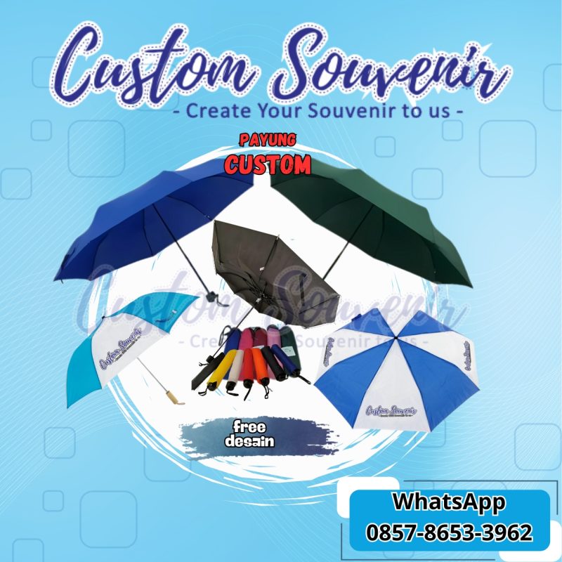Solusi Tepat Mencari Vendor Payung Custom untuk Souvenir dan Seminar Kit