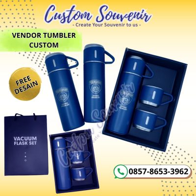 Souvenir Tumbler Stainless Sus 316 Custom Murah