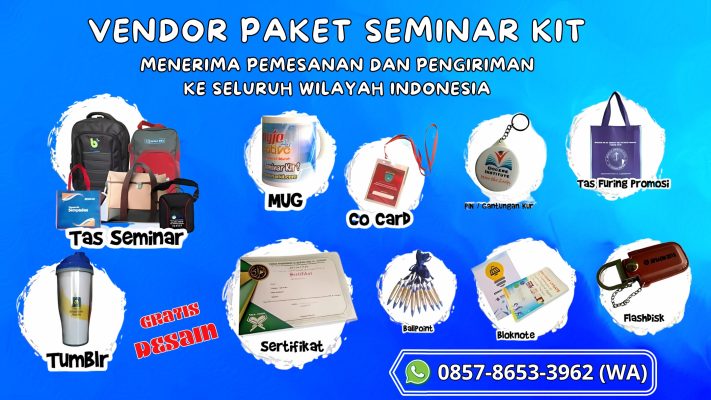Vendor Merchandise Event dan Seminar Jogja Terpercaya