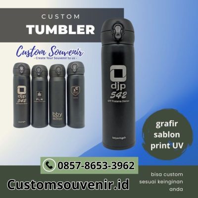 vendor Tumbler custom logo Perusahaan dan Instansi