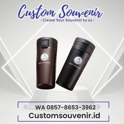 Tumbler Custom Grafir Logo untuk Event Seminar yang Berkesan