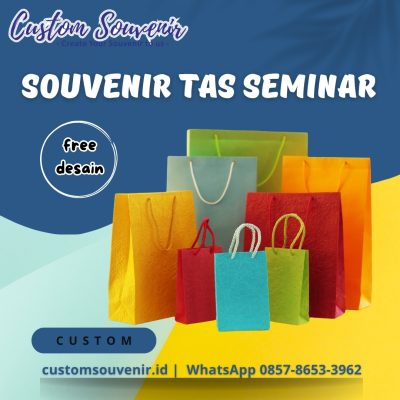 Souvenir Tas Kertas Ramah Lingkungan | WA 0857-8653-3962