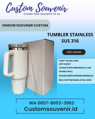 Merchandise Botol Minum Tahan Lama untuk Event dan Promosi