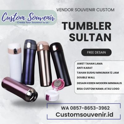 Gift Set Tumbler Custom Elegan untuk Relasi & Klien