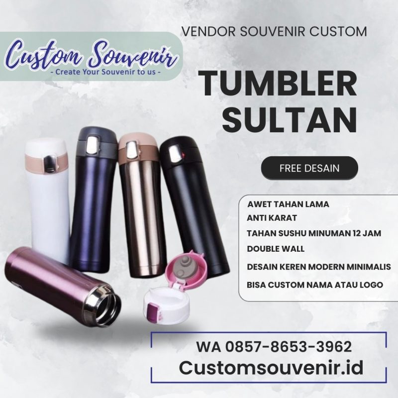 Gift Set Tumbler Custom Elegan untuk Relasi & Klien