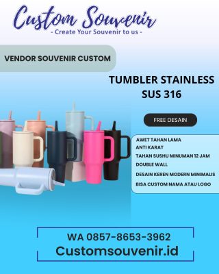 Supplier Tumbler Free BPA | Merchandise UMKM & Gift Set Perusahaan
