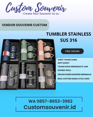 Tumbler Promosi untuk Perusahaan: Murah, Berguna, dan Go Green