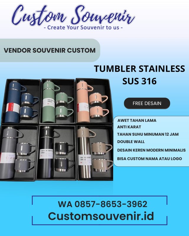 Tumbler Promosi untuk Perusahaan: Murah, Berguna, dan Go Green