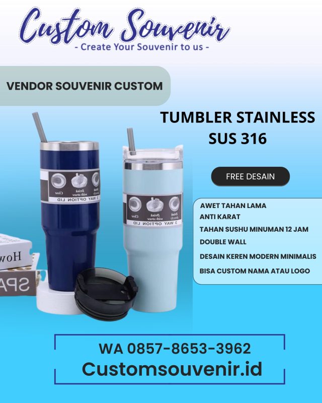 Cara Mudah Bikin Event Ramah Lingkungan Pakai Tumbler Custom