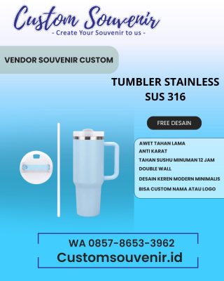 Merchandise Tumbler Custom Grafir Eksklusif untuk Event Organizer