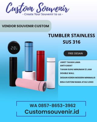 Botol Minum Ramah Lingkungan | Tumbler Merchandise Berkualitas