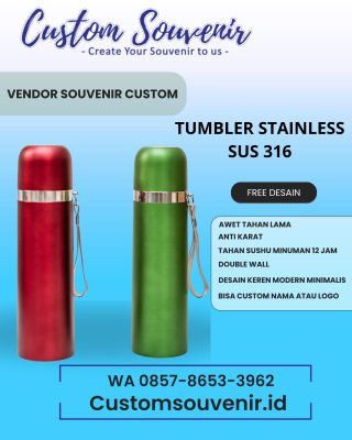 Botol Minum Ramah Lingkungan untuk Komunitas Peduli Alam