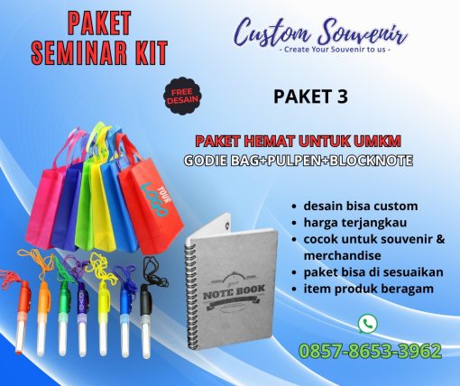 Paket Seminar Kit Hemat untuk UMKM