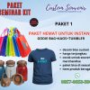 Paket Seminar Kit Hemat untuk Instansi - Solusi Terbaik Merchandise Berkualitas