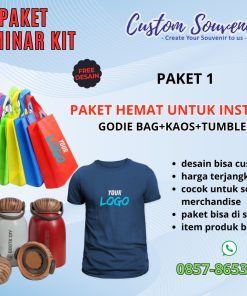 Paket Seminar Kit Hemat untuk Instansi - Solusi Terbaik Merchandise Berkualitas