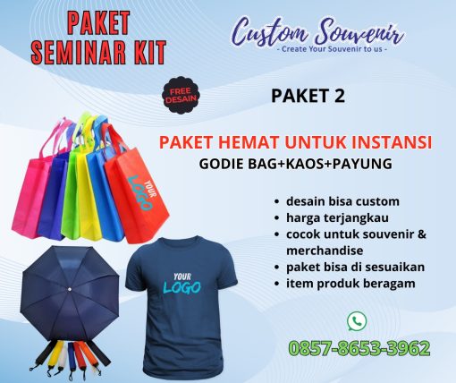 Paket Seminar Kit Hemat untuk Instansi - Solusi Terbaik Merchandise