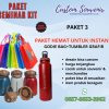 Paket Seminar Kit Hemat untuk Instansi - Solusi Merchandise Berkualitas dengan Harga Terjangkau