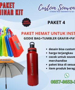 Paket Seminar Kit Hemat untuk Instansi - Solusi Merchandise Berkualitas dengan Harga Terjangkau