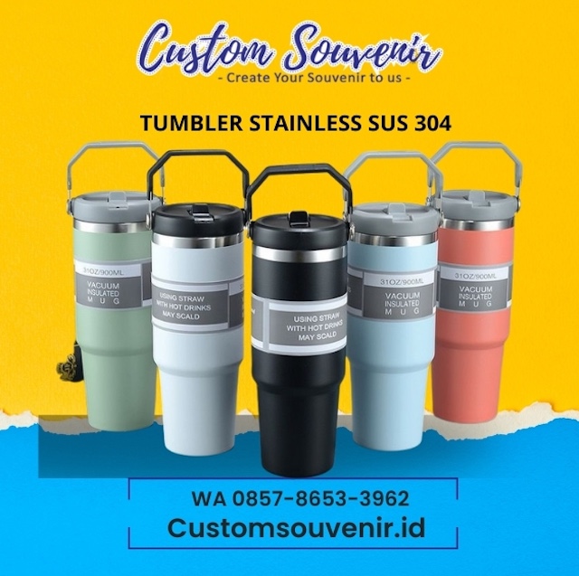 Botol Minum Stainless Steel untuk Souvenir Berkualitas