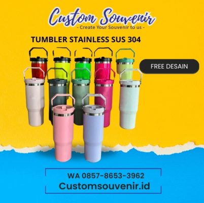 Botol Tumbler Custom untuk Merchandise Berkualitas