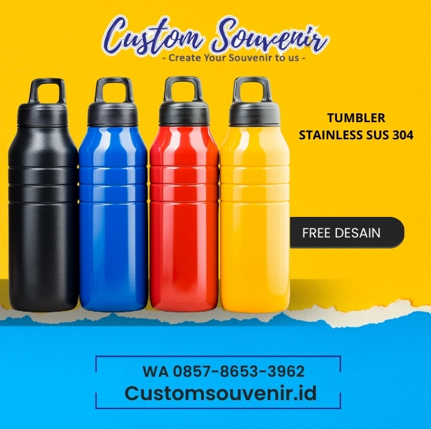 Supplier Souvenir Tumbler Custom Terpercaya untuk Event Organizer