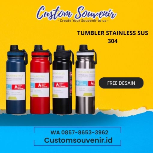Tumbler Stainless Steel Souvenir untuk Event Berkesan