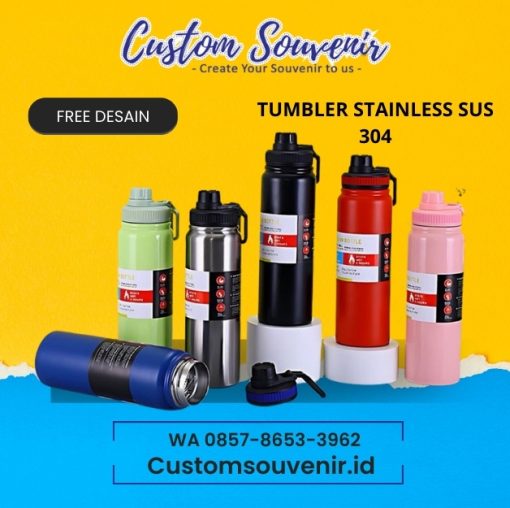 Souvenir Tumbler Custom Murah untuk Event