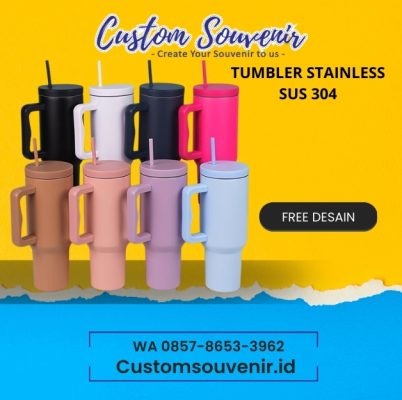 Tumbler Stainless Steel 304 Food Grade untuk Souvenir