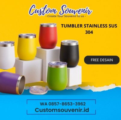 Tumbler Stainless untuk Merchandise Jogja