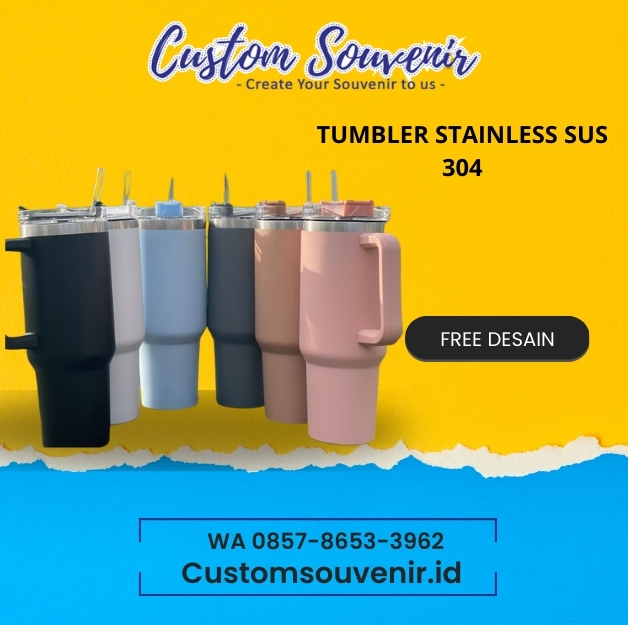 Souvenir Tumbler Murah Kualitas Premium tumbler stainless custom