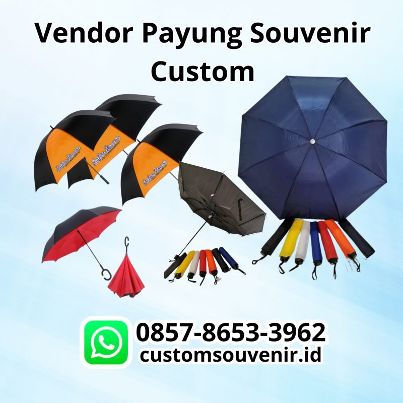 Jual Souvenir Payung Lipat Termurah di Jogja