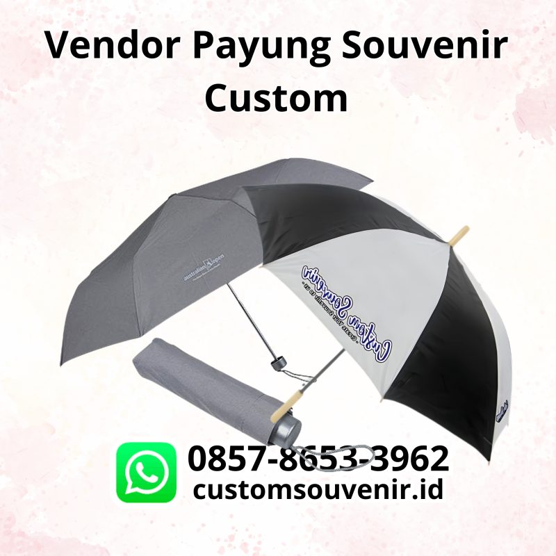 souvenir payung custom logo jogja