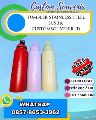 Vendor Tumbler Custom Jogja | Merchandise Souvenir