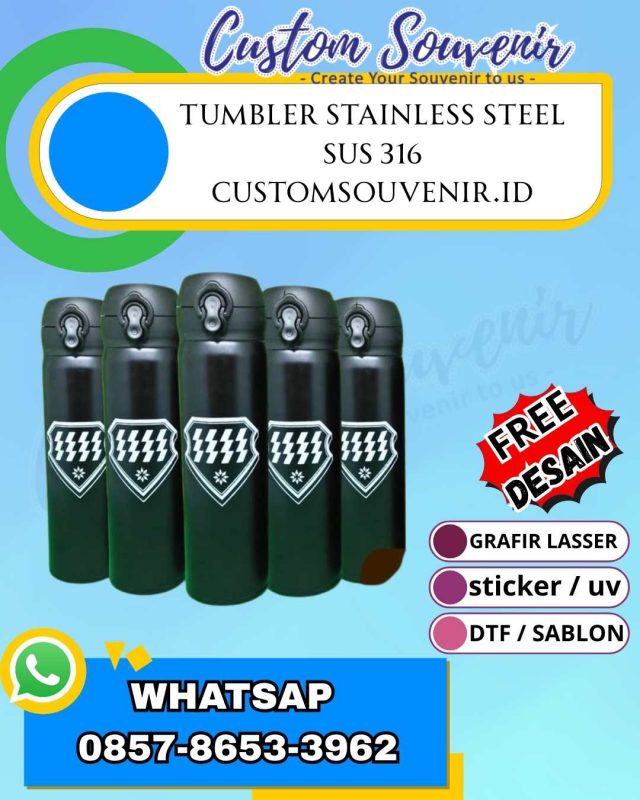 Tumbler Custom Grafir Logo