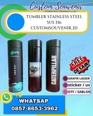Gift Set Tumbler Custom Hadiah Perusahaan Berkesan & Eksklusif