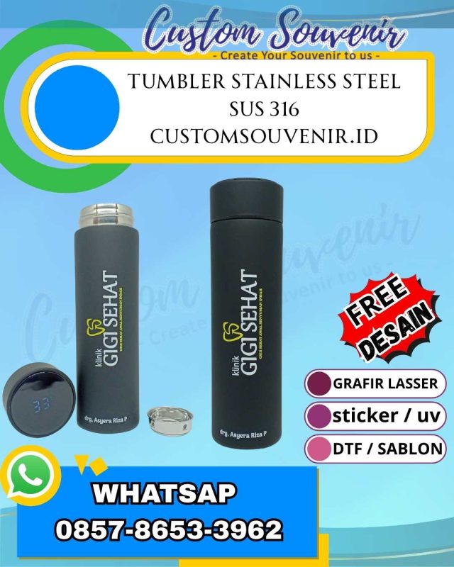 Tumbler Custom Logo Perusahaan
