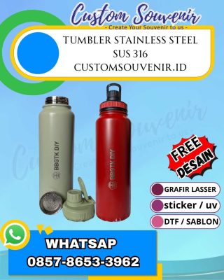 Tumbler Stainless Steel sus 316 Custom Logo