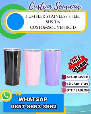 Grosir Tumbler Custom Jogja Cetak Logo