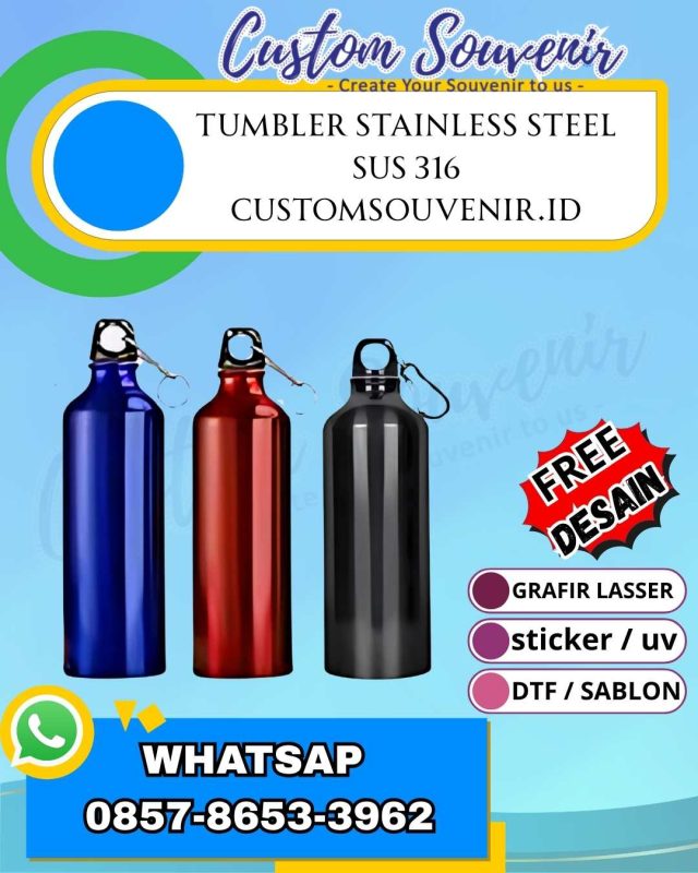 Grosir Tumbler Custom Jogja Grafir Laser
