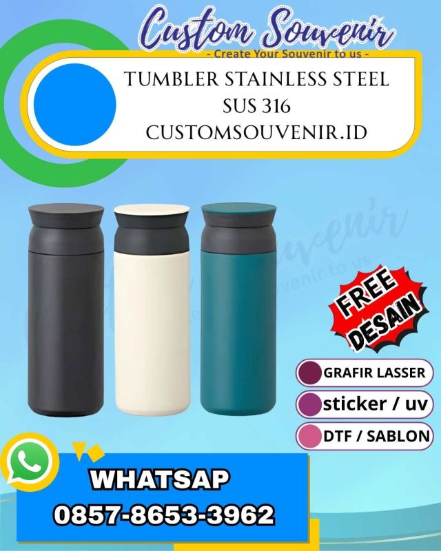 Tumbler Custom Logo Jogja