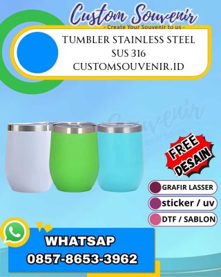 Tumbler Custom Souvenir Eksklusif