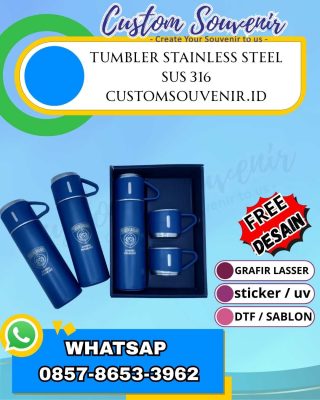 Grosir Tumbler Custom Jogja Grafir Laser: Souvenir Eksklusif