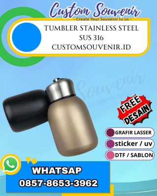 Souvenir Wedding Tumbler Custom Murah