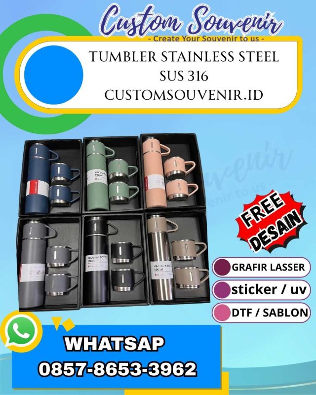 Vendor Tumbler Custom Murah