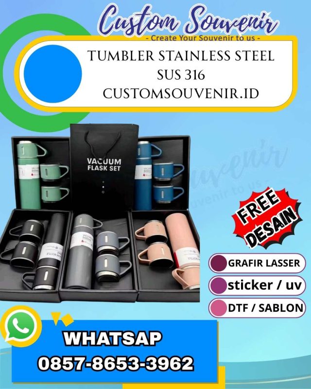 Gift Set Tumbler Souvenir