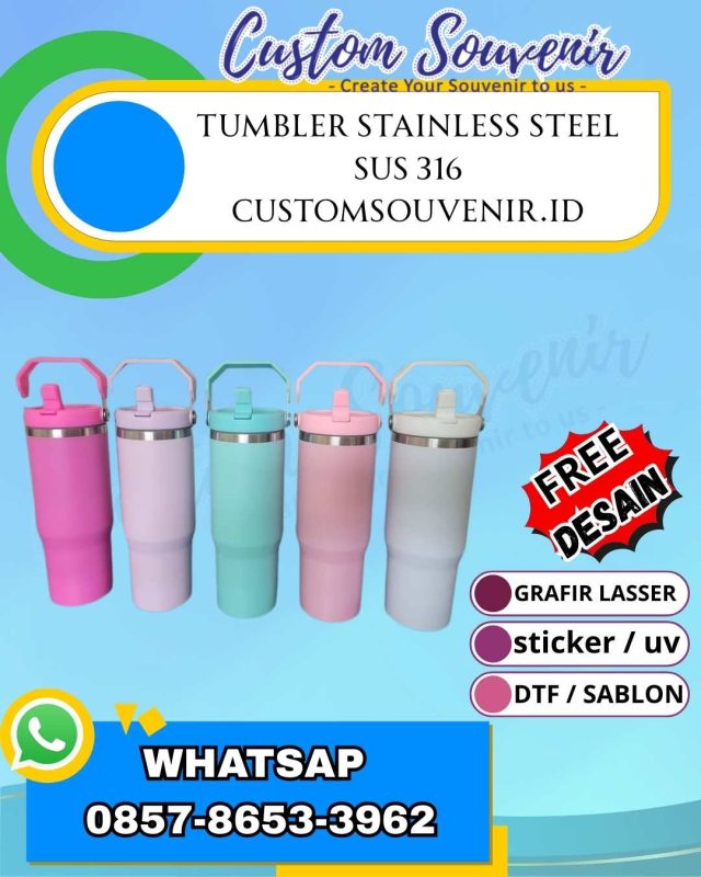 Vendor Tumbler Custom Jogja