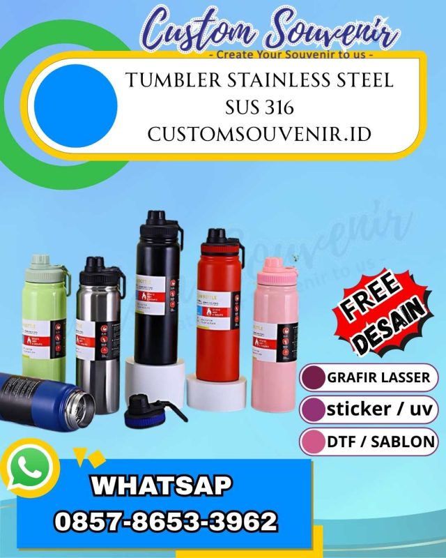 Vendor Souvenir Tumbler Custom