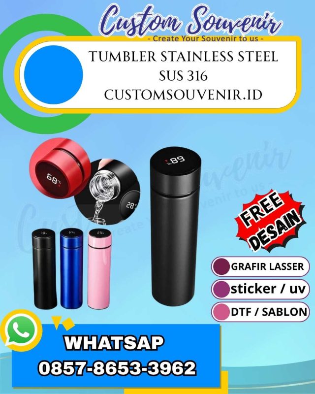 Tumbler Custom souvenir Seminar