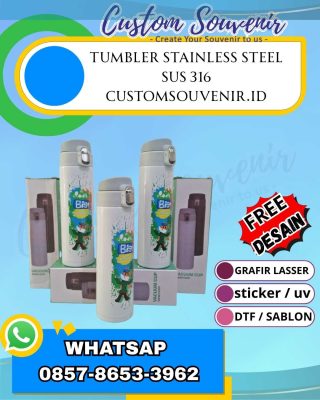 Souvenir Seminar Kit Tumbler Custom untuk Event