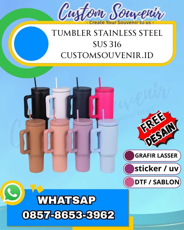 Tumbler Stainless Custom Jogja